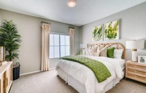 Lennar the hudson at green valley condo bedroom