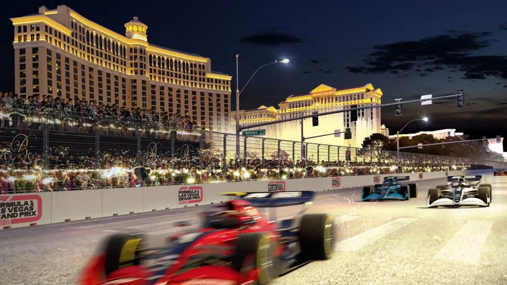 Formula 1 in Las Vegas in November 2023